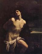 Saint Sebastien martyr dans un paysage Guido Reni